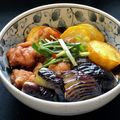 お料理ニャロメ's cooksnap of when they made 酸味が美味しい！茄子と鶏モモ肉の南蛮漬け.