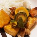 ナチュキチ♪'s cooksnap of when they made ズッキーニと厚揚げ甘酢炒め☆簡単中華.
