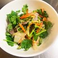 のえもゆ's cooksnap of when they made 砂肝とパクチーサラダ.