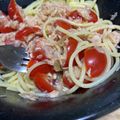 mikimoon's cooksnap of when they made 絶品！簡単！トマト冷製パスタ.
