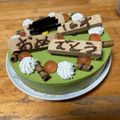 ポリシーチョコ's cooksnap of when they made 抹茶のレアチーズケーキ.