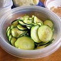 kuraikao's cooksnap of when they made 簡単・節約！ズッキーニの旨塩炒め.