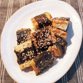 ペキのリリー's cooksnap of when they made 節約満足おかず＊海苔巻き豆腐の甘辛焼き.