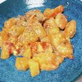 電柱裏's cooksnap of when they made 玉ねぎ☆じゃがいも☆鶏胸肉の醤油マヨ炒め.