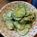 ばたみそーぱん☆'s cooksnap of when they made ☆簡単☆きゅうりとツナのマヨポン和え.