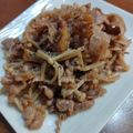 twママ's cooksnap of when they made 牛肉とえのきの簡単すき焼き.