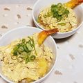 みぽぽ37's cooksnap of when they made 簡単ランチに☆天とじ丼.