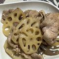 Halü★mama's cooksnap of when they made 豚バラ入りのきんぴらレンコン♪.