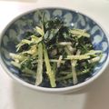 toccot's cooksnap of when they made レンジ１分半！水菜の胡麻和え。お弁当にも.