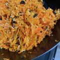 mimimi☆71's cooksnap of when they made 人参とレーズンのトーラン(炒め物).