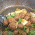 もぐらポンポン's cooksnap of when they made 市販のミートボールで簡単酢豚風.