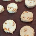 saki1010's cooksnap of when they made クリームチーズとオレンジピールのクッキー.