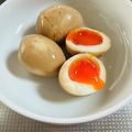 azbjbn's cooksnap of when they made ウマい！ピリ辛ニンニクめんつゆ味玉.
