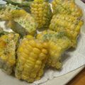 ともチップっぷー's cooksnap of when they made 簡単おつまみ☆のり塩風とうもろこし天ぷら.