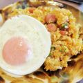 しろいおもちさん's cooksnap of when they made 味覇が決めて‼わが家のキムチ炒飯♡.