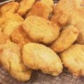 boe3's cooksnap of when they made おからと鶏ひき肉のチキンナゲット.