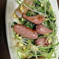 こずっぴ's cooksnap of when they made もやしと豆苗とウィンナー炒め.