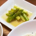 なーなちゃん's cooksnap of when they made レンジで簡単♡アスパラのコンソメバター.
