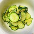 azbjbn's cooksnap of when they made やみつき♡ズッキーニのナムル.