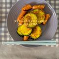 ゆういちゆうか's cooksnap of when they made ズッキーニとウインナーの粒マスタード炒め.