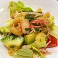 ☆☆mmキッチン☆☆'s cooksnap of when they made トマト・アボカド・えびの和風冷製パスタ.