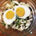 わぞう's cooksnap of when they made 簡単！旨い！キャベツと卵の塩昆布サラダ♪.