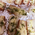 とーもにゃん's cooksnap of when they made ちくわのちーず乗せ.