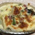 ちょこぱいん's cooksnap of when they made じゃがいもとほうれん草のグラタン♪.