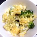 ゃゃッキりん梵's cooksnap of when they made ブロッコリーとさつま芋の春色サラダ❀.
