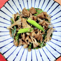きゃんでぃ×2's cooksnap of when they made ネギと舞茸のゴマポン和え.