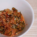 アクセル☆'s cooksnap of when they made ちょっぴり残ったキムチで胡瓜の漬物.