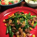 こつゆ514's cooksnap of when they made 豚肉とコーンとニラのスタミナ炒め.