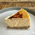 nemukuma25's cooksnap of when they made 栗原はるみさんのベイクドチーズケーキ.