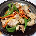 ジョングレ's cooksnap of when they made 鶏のせせりとピーマンのガーリック炒め.