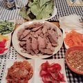 makichaki's cooksnap of when they made 〈おかず〉塩ゆで豚のネギダレ野菜包み.