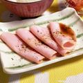 ＊＊もっさん＊＊'s cooksnap of when they made ハム1枚でご飯が美味し。究極手抜きレシピ.