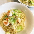 horseland's cooksnap of when they made エビとキャベツの塩焼きそば.