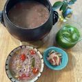 kumono☆'s cooksnap of when they made 朝ごはんにきのことトマトの玄米雑穀雑炊.
