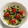 もぐ・ω・くま's cooksnap of when they made 夏野菜とタップリわかめの栄養満点サラダ.