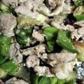yorimin's cooksnap of when they made 茄子とピーマンと豚肉の辛味噌炒め★黄金比.