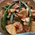 nanahosi☆'s cooksnap of when they made ご飯がすすむ味★豚肉と大根のキムチ炒め.