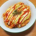 スチニャン's cooksnap of when they made 卵1個★レンジで作るトマトチーズオムレツ.