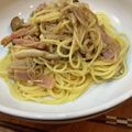 didiko's cooksnap of when they made 五右衛門風　醤油バターパスタ.