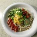 Ruriluru's cooksnap of when they made 素麺☆白だしde韓国冷麺☆夏休み昼ごはん.