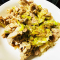 J_son's cooksnap of when they made スタミナねぎ塩豚こま炒め.