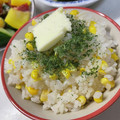 ク〜ママン's cooksnap of when they made 丸ごと1本！炊飯器でとうもろこしごはん.