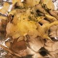 なーなちゃん's cooksnap of when they made 簡単！うまうま！舞茸のマヨチーズ焼き.