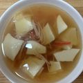 かおり♡♡♡'s cooksnap of when they made 【節約】カニカマ豆腐スープ.