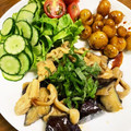 ゆみしゅー's cooksnap of when they made ささみとなすのオイスターマヨネーズ炒め☆.
