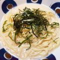 ひこモチ's cooksnap of when they made 白だしで出来る！和風明太クリームパスタ.
